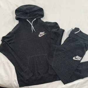 Nike Sportswear Gym Vintage Hoodie & Jogger Set